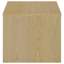Canoga Engineered Wood Accent Side End Table Light Oak
