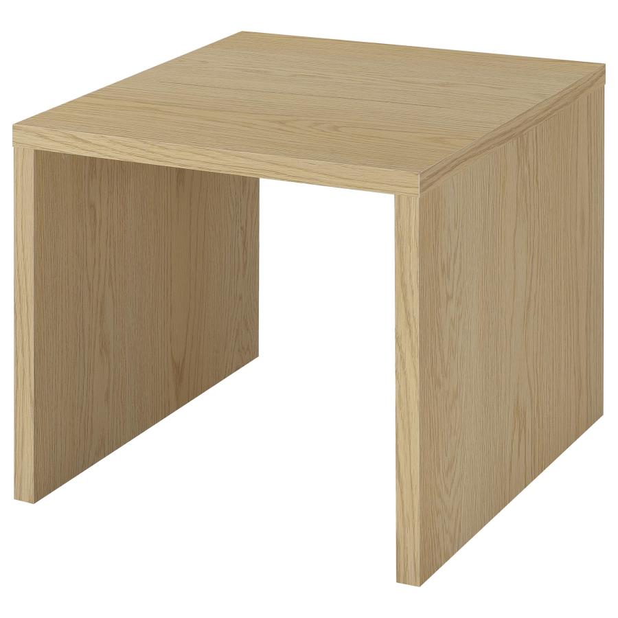 Home & Sleep Outlet - Canoga 2-piece Lift Top Cocktail Coffee Table Set Light Oak