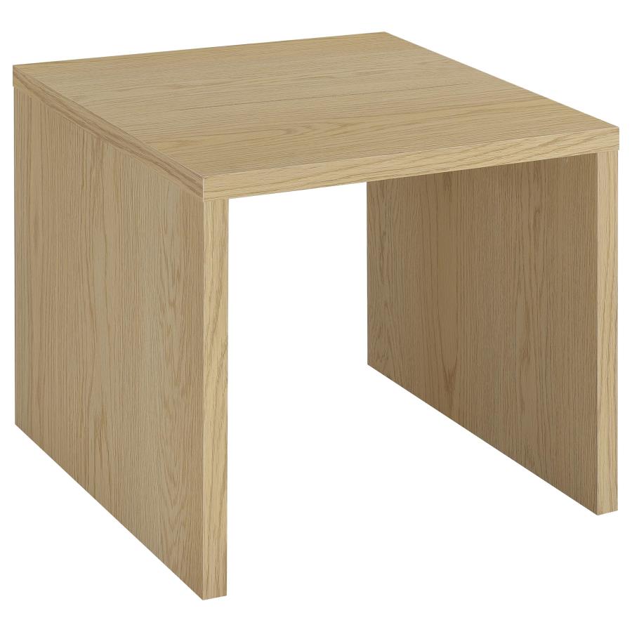 Home & Sleep Outlet - Canoga 3-piece Lift Top Cocktail Coffee Table Set Light Oak