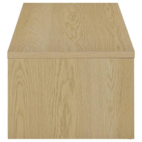 Canoga 3-piece Lift Top Cocktail Coffee Table Set Light Oak