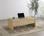Home & Sleep Outlet - Canoga Engineered Wood Lift Top Coffee Table Light Oak