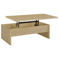 Home & Sleep Outlet - Canoga Engineered Wood Lift Top Coffee Table Light Oak