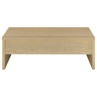 Canoga Engineered Wood Lift Top Coffee Table Light Oak
