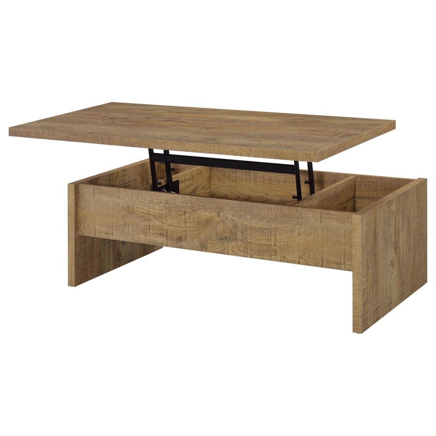 Home & Sleep Outlet - Canoga Engineered Wood Lift Top Cocktail Coffee Table Mango
