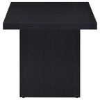 Home & Sleep Outlet - Devar 2-piece Square Cocktail Coffee End Table Set Black