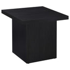 Home & Sleep Outlet - Devar 3-piece Square Cocktail Coffee End Table Set Black