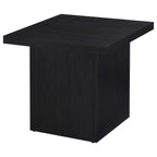 Home & Sleep Outlet - Devar 3-piece Square Cocktail Coffee End Table Set Black
