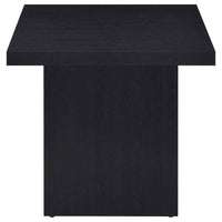 Devar 3-piece Square Cocktail Coffee End Table Set Black