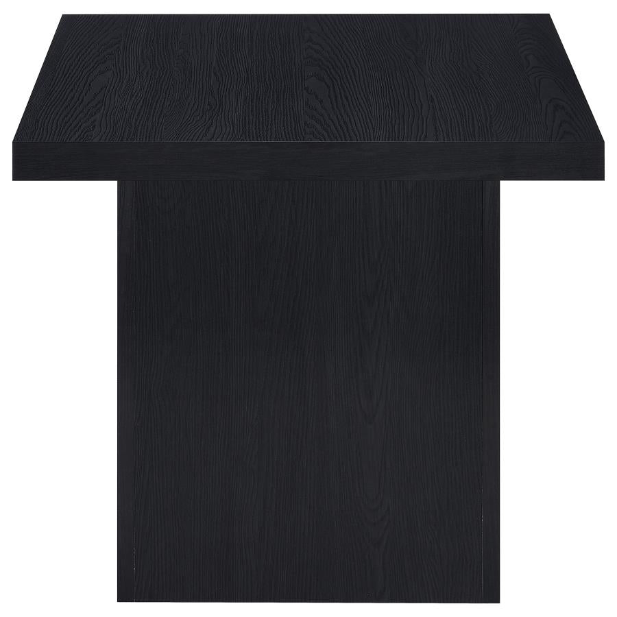 Home & Sleep Outlet - Devar 3-piece Square Cocktail Coffee End Table Set Black