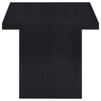 Home & Sleep Outlet - Devar 3-piece Square Cocktail Coffee End Table Set Black