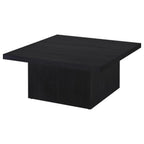 Home & Sleep Outlet - Devar 3-piece Square Cocktail Coffee End Table Set Black