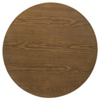 Home & Sleep Outlet - Franklin 3-piece Round Pedestal Coffee Table Set Dark Brown