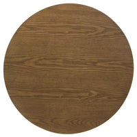 Franklin 3-piece Round Pedestal Coffee Table Set Dark Brown