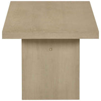 Decker Square Occasional Side End Table Natural Oak