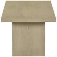 Decker 2-piece Coffee and End Table Set Natural Oak