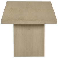 Decker 3-piece Coffee and End Table Set Natural Oak
