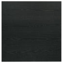 Decker Square Occasional Side End Table Black