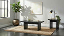 Decker 2-piece Coffee and End Table Set Black