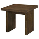 Decker Square Occasional Side End Table Walnut