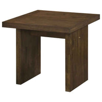 Decker Square Occasional Side End Table Walnut