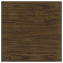 Decker Square Occasional Side End Table Walnut