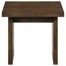 Decker 2-piece Coffee and End Table Set Walnut