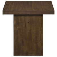 Decker 2-piece Coffee and End Table Set Walnut