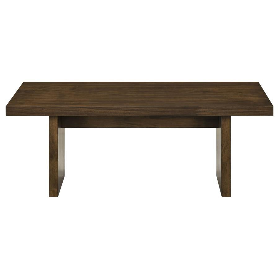 Decker 2-piece Coffee and End Table Set Walnut