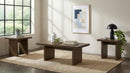Decker 3-piece Coffee and End Table Set Walnut