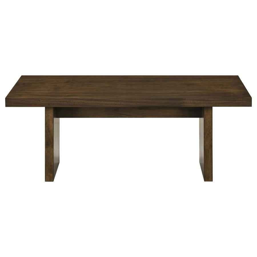 Decker 47-Inch Rectangular Cocktail Coffee Table Walnut