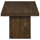 Decker 47-Inch Rectangular Cocktail Coffee Table Walnut