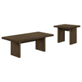 Home & Sleep Outlet - Decker 47-Inch Rectangular Cocktail Coffee Table Walnut