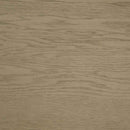 Hamlyn Round Fluted Occasional Side End Table Natural Oak