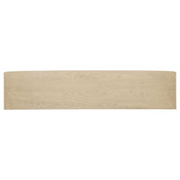 Kailani 79-inch 4-door Cane TV Stand Media Console Beige Oak