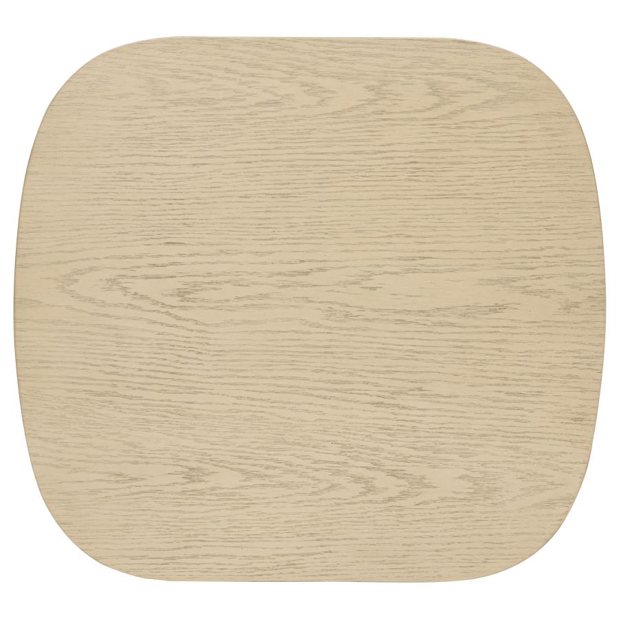 Home & Sleep Outlet - Kailani 2-piece Coastal Coffee and End Table Set Beige Oak