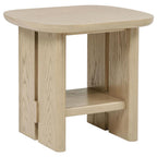 Home & Sleep Outlet - Kailani 3-piece Coastal Coffee and End Table Set Beige Oak