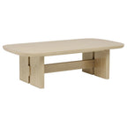 Home & Sleep Outlet - Kailani 3-piece Coastal Coffee and End Table Set Beige Oak