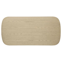 Kailani 3-piece Coastal Coffee and End Table Set Beige Oak
