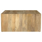 Home & Sleep Outlet - Benton Square Solid Mango Wood Coffee Table Natural