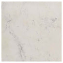 Tobin Square Marble Top End Table White and Black