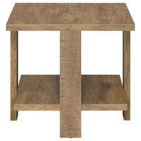 Dawn 3-piece Round Coffee and End Table Set Mango Brown