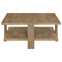 Dawn 3-piece Round Coffee and End Table Set Mango Brown