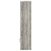 Burke 4-shelf Engineered Wood Media Tower Grey Driftwood