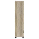 Sachin 3-shelf Engineered Wood Media Tower Distressed Pine