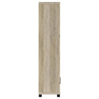 Sachin 3-shelf Engineered Wood Media Tower Distressed Pine