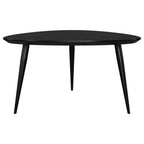 Home & Sleep Outlet - Odessa Triangular Solid Wood Coffee Table Black