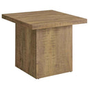 Devar 2-piece Square Coffee and End Table Set Mango