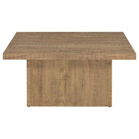 Devar 3-piece Square Coffee and End Table Set Mango