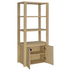 Home & Sleep Outlet - Laurelton 3-piece Entertainment Center TV Stand Light Oak