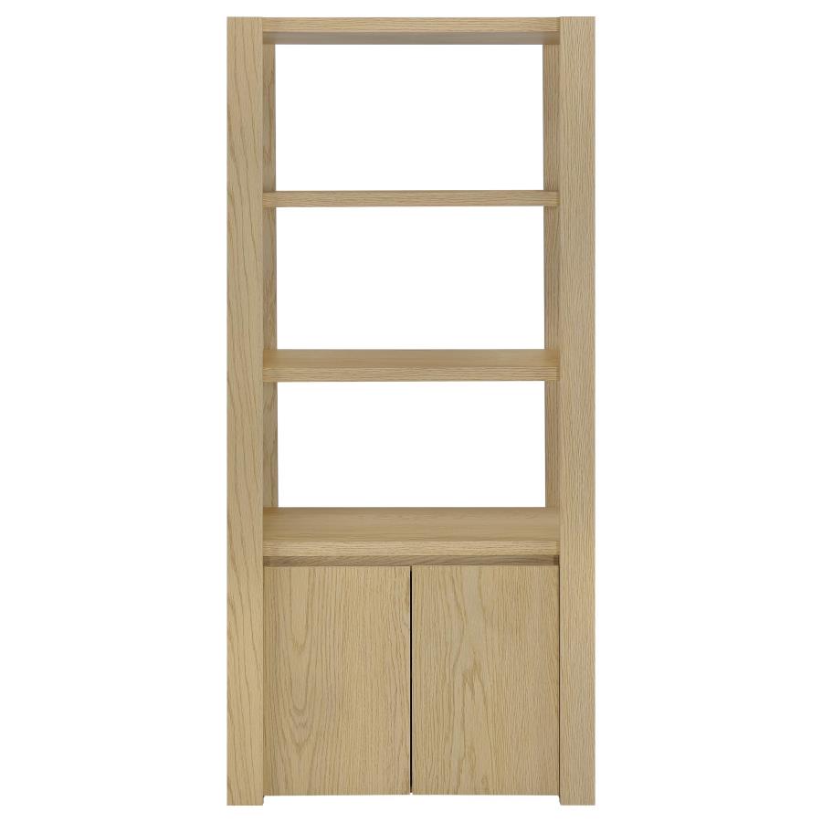Home & Sleep Outlet - Laurelton 3-piece Entertainment Center TV Stand Light Oak